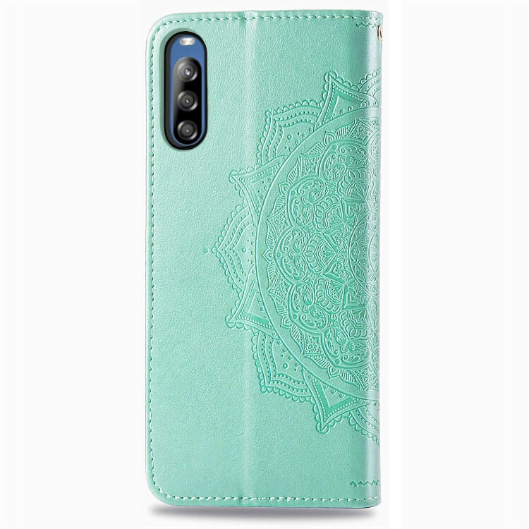 ART Pénztárca borító Sony Xperia L4 ORNAMENT zöld termék 2. képe