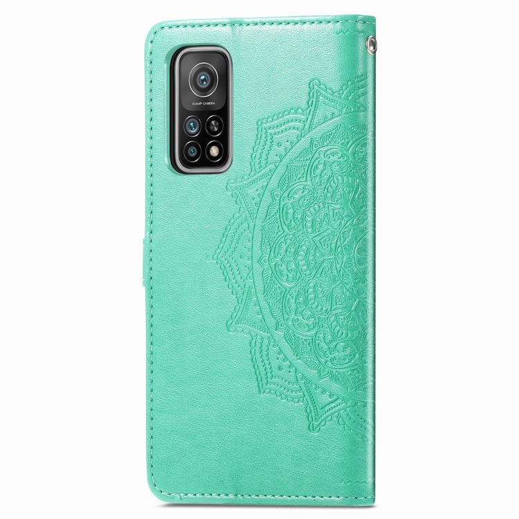 ART Pénztárcahuzat Xiaomi Mi 10T / Mi 10T Pro ORNAMENT zöld termék 2. képe
