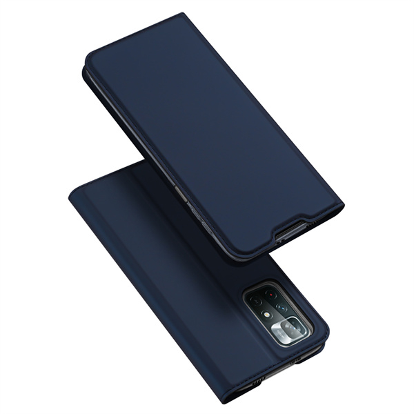 DUX Wallet tok Xiaomi Poco M4 Pro 5G / Redmi Note 11S 5G kék akciós termékkép 1