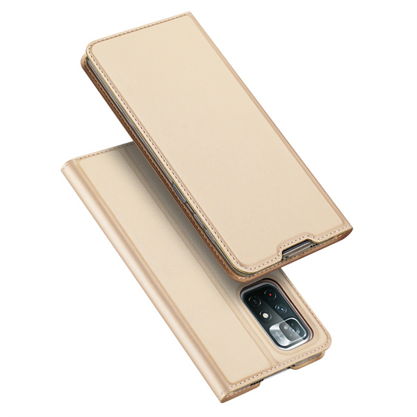 DUX pénztárca borító Xiaomi Poco M4 Pro 5G / Redmi Note 11S 5G arany akciós termékkép 1