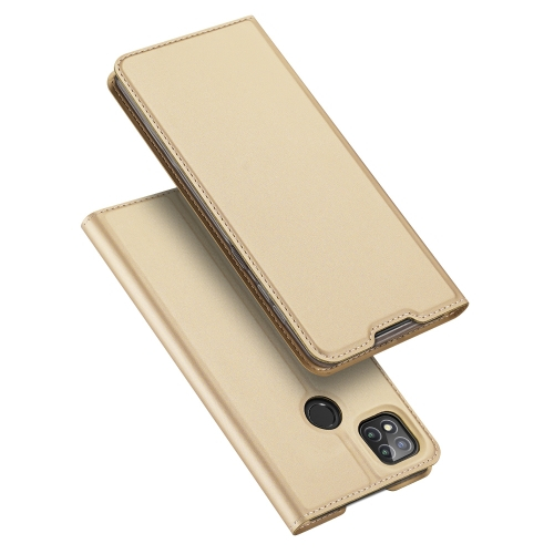 DUX pénztárca huzat Xiaomi Redmi 9C arany akciós termékkép 1