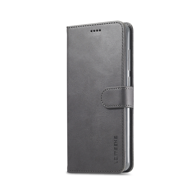 IMEEKE Wallet tok Xiaomi Redmi Note 9 szürke termék 2. képe