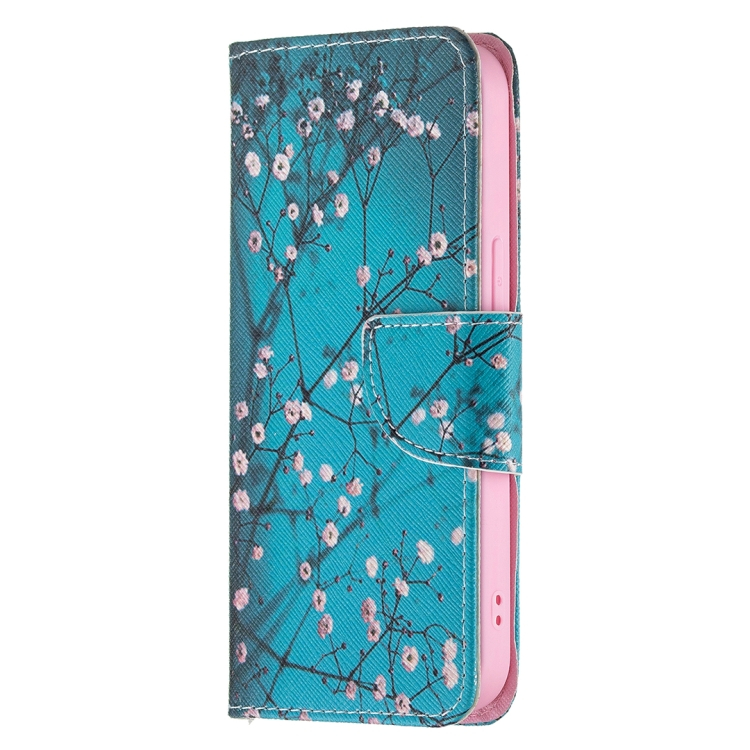 ART Pénztárca borító Apple iPhone 13 PLUM BLOSSOM akciós termékkép 1