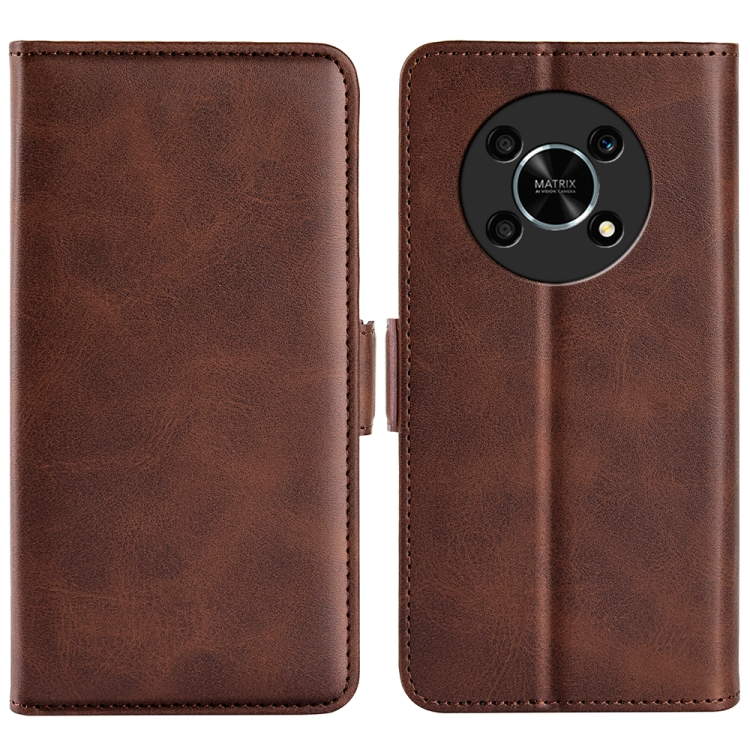 SIDE Wallet tok Honor Magic4 Lite 5G sötétbarna akciós termékkép 1