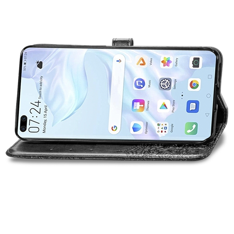 ART pénztárcavédő Huawei P40 ORNAMENT fekete termék 2. képe