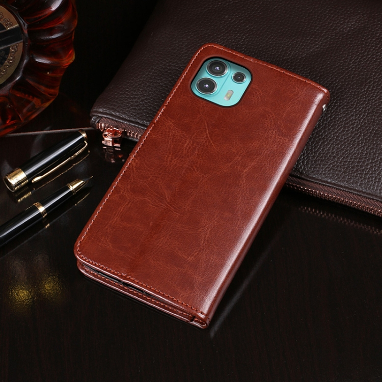 IDEWEI Wallet tok Motorola Edge 20 Lite fehér termék 2. képe