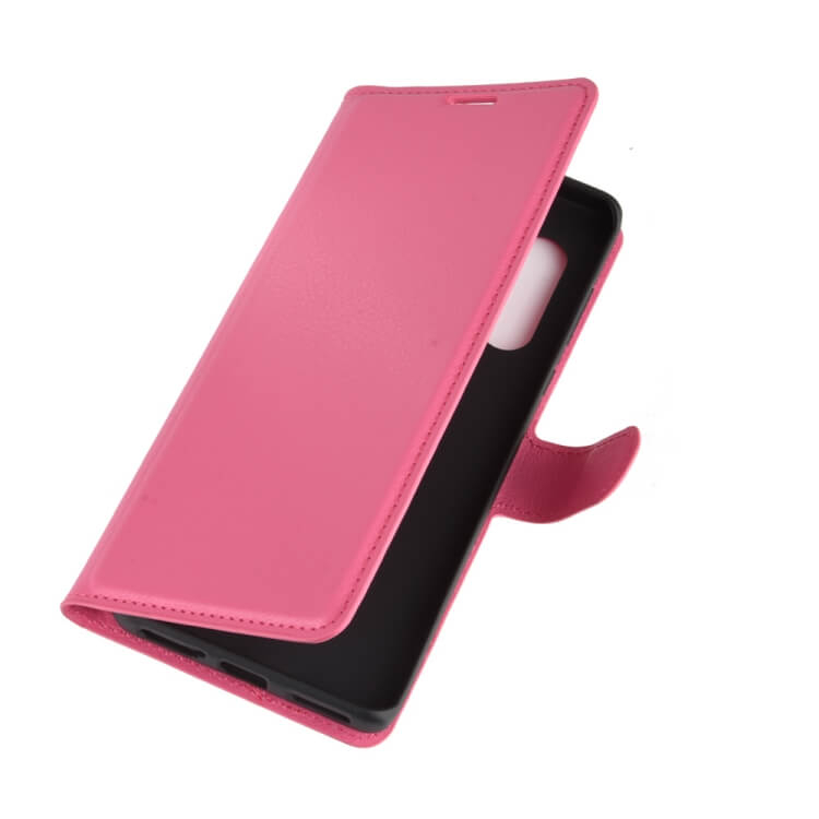 LITCHI Wallet tok Motorola Edge Plus rózsaszín termék 2. képe