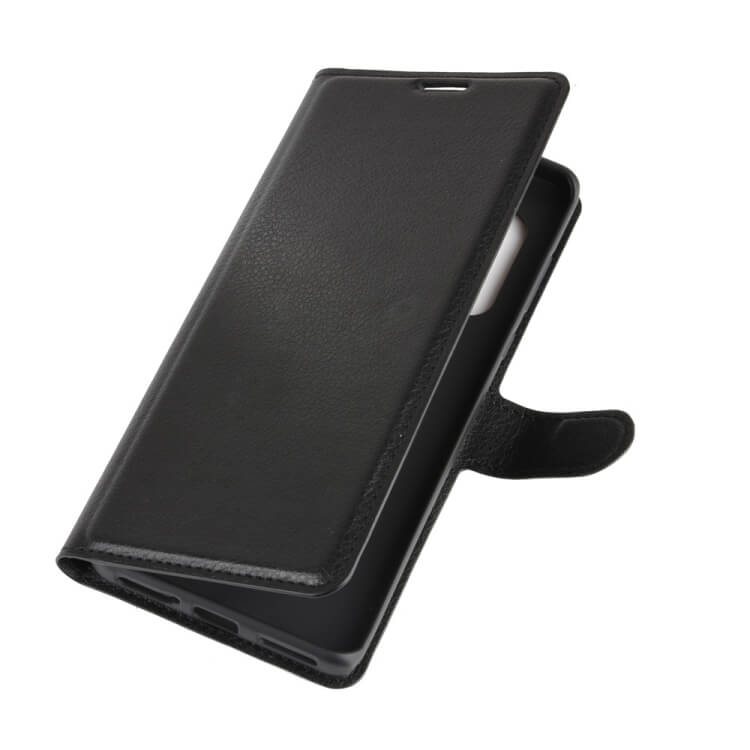 LITCHI pénztárcavédő Motorola Edge Plus fekete termék 2. képe