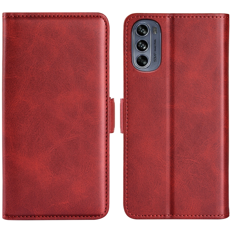 SIDE Wallet tok Motorola Moto G62 5G piros akciós termékkép 1
