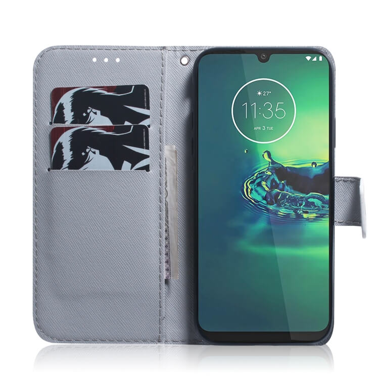 ART Motorola Moto G8 Plus APRICOT BLOSSOM pénztárca termék 2. képe