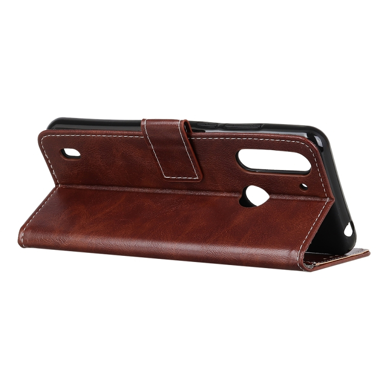 RETRO Pénztárcahuzat Motorola Moto G8 Power Lite barna termék 2. képe