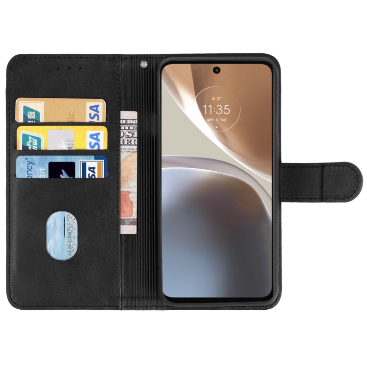 SMOOTH pénztárca tok Motorola Moto G32 fekete termék 2. képe