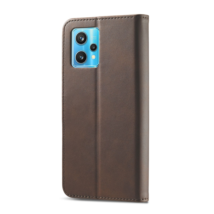 IMEEKE Wallet tok Realme 9 Pro+ / Realme 9 barna termék 2. képe