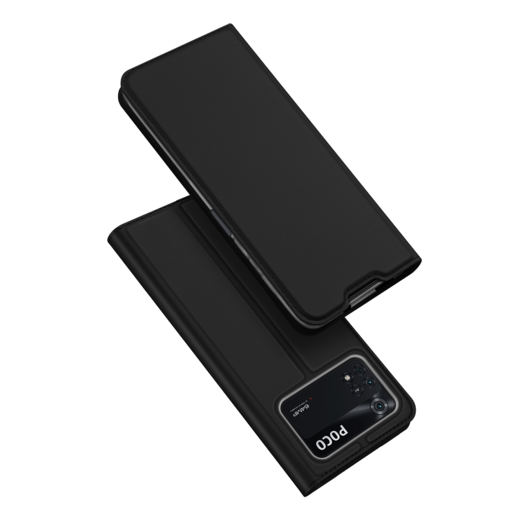 DUX Wallet tok Xiaomi Poco M4 Pro fekete akciós termékkép 1