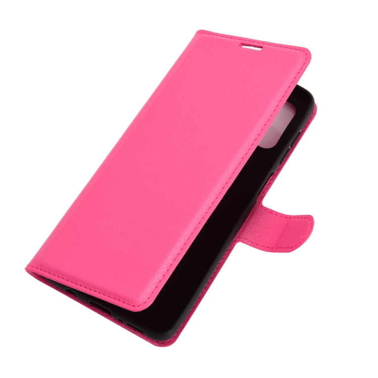 LITCHI Wallet tok Samsung Galaxy M51 rózsaszín termék 2. képe