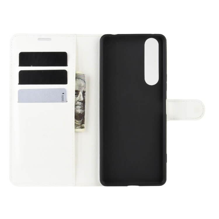 LITCHI Wallet tok Sony Xperia 1 II fehér termék 2. képe
