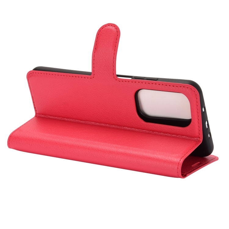 LITCHI Wallet tok Xiaomi Mi 10T / Mi 10T Pro piros termék 2. képe