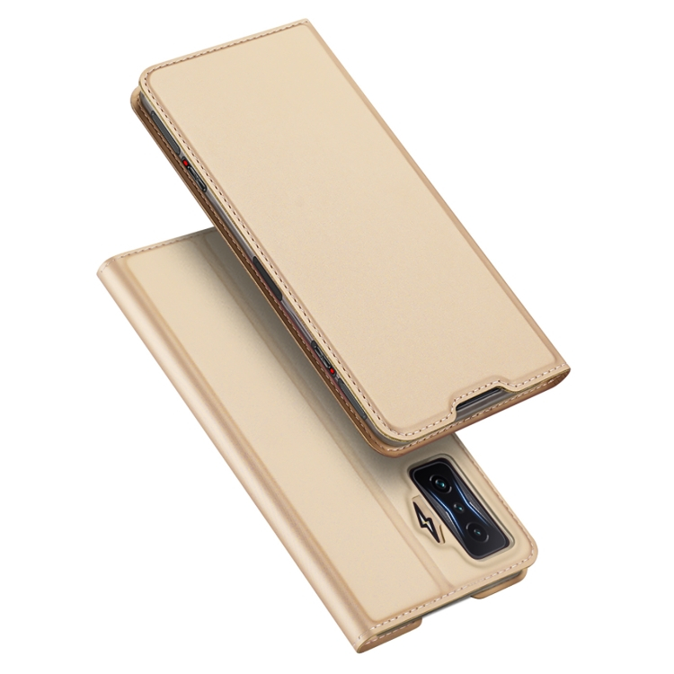 DUX pénztárca borító Xiaomi Poco F4 GT arany akciós termékkép 1