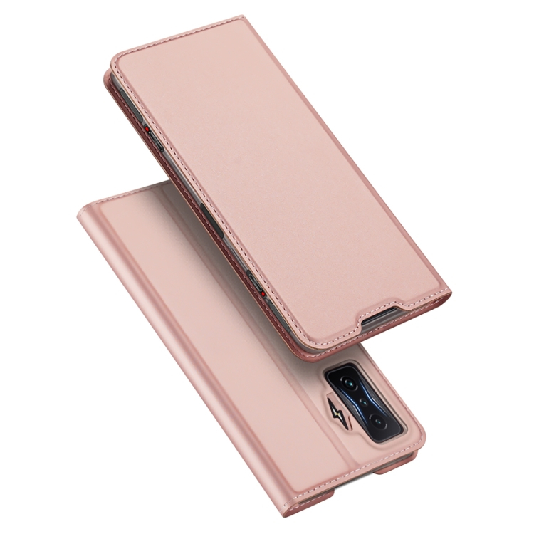 DUX pénztárca huzat Xiaomi Poco F4 GT rózsaszín akciós termékkép 1