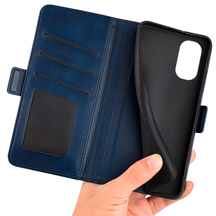 SIDE Wallet tok Motorola Moto E32 / E32s kék termék 2. képe