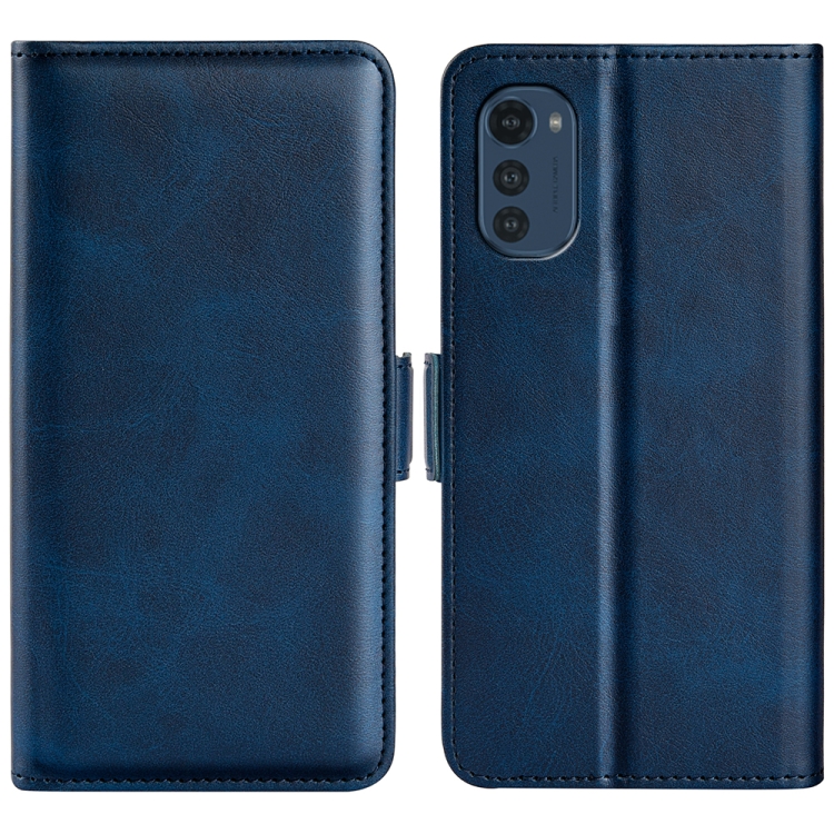 SIDE Wallet tok Motorola Moto E32 / E32s kék akciós termékkép 1