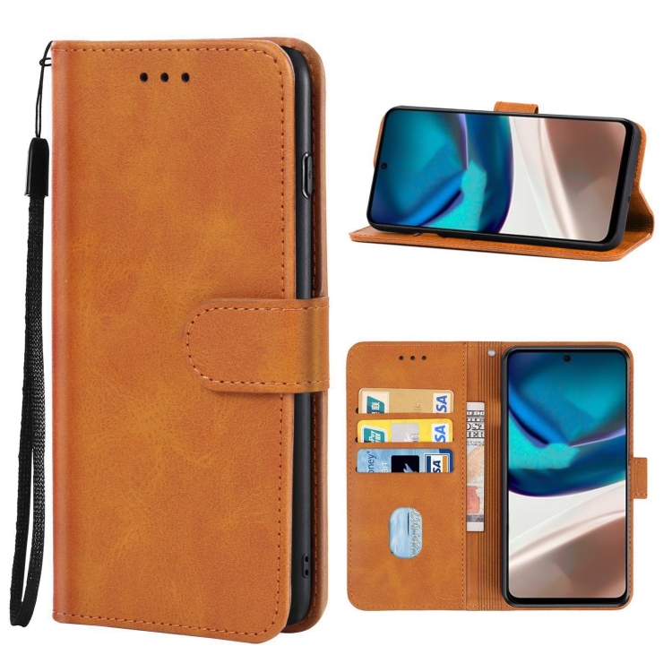 SMOOTH Pénztárca tok Motorola Moto G42 barna termék 2. képe