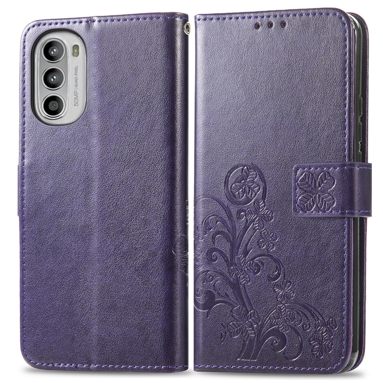 ART Pénztárcavédő Motorola Moto G42 FLOWERS lila akciós termékkép 1