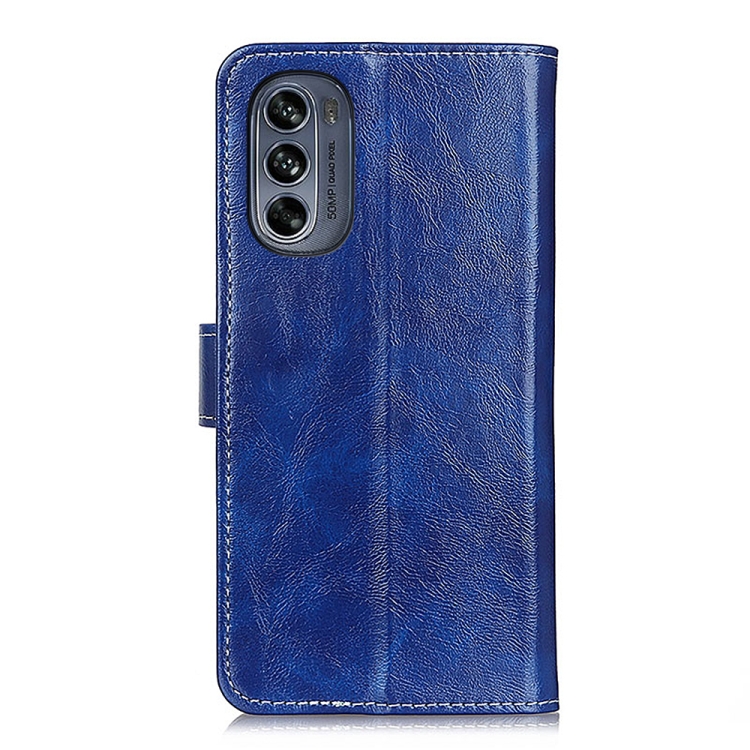 RETRO Wallet tok Motorola Moto G62 5G kék termék 2. képe