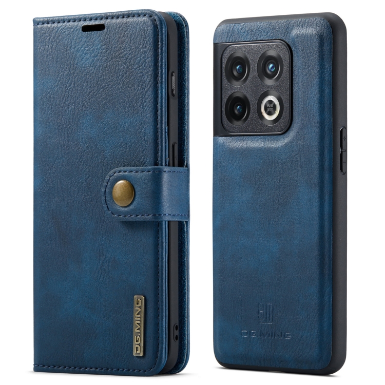 DG.MING Wallet tok 2in1 OnePlus 10 Pro 5G kék akciós termékkép 1
