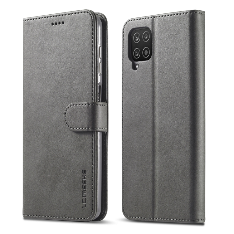 IMEEKE Wallet tok Samsung Galaxy M53 5G szürke akciós termékkép 1