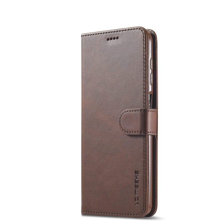 IMEEKE Wallet tok Samsung Galaxy M53 5G sötétbarna termék 2. képe