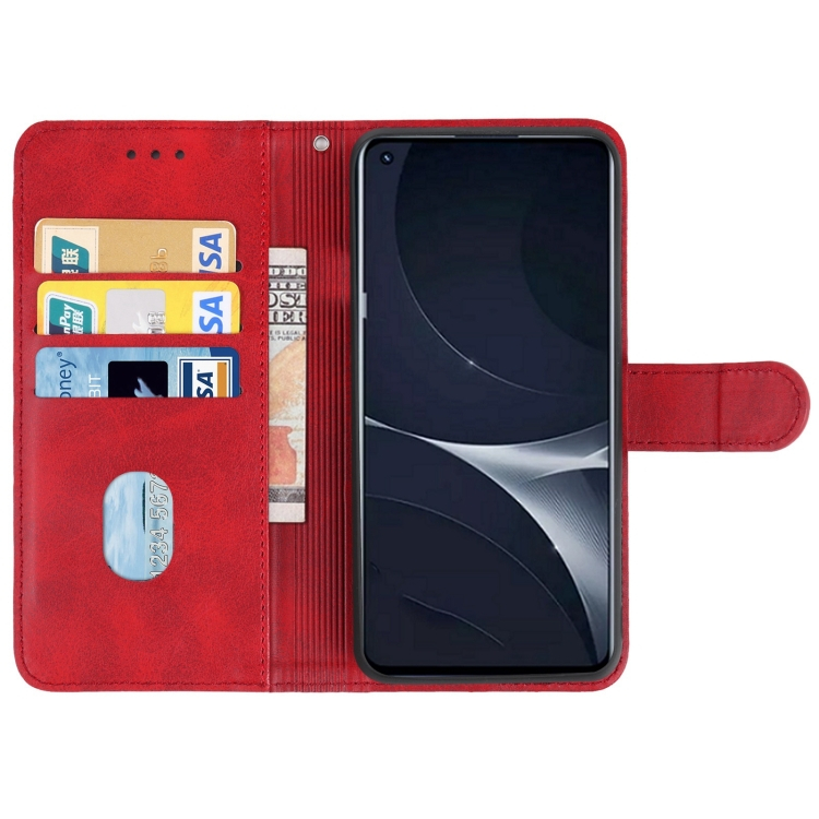 SMOOTH Realme 9i piros pénztárca tok termék 2. képe