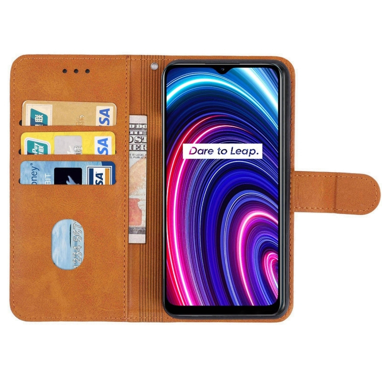 SMOOTH Wallet tok Realme C25Y barna termék 2. képe