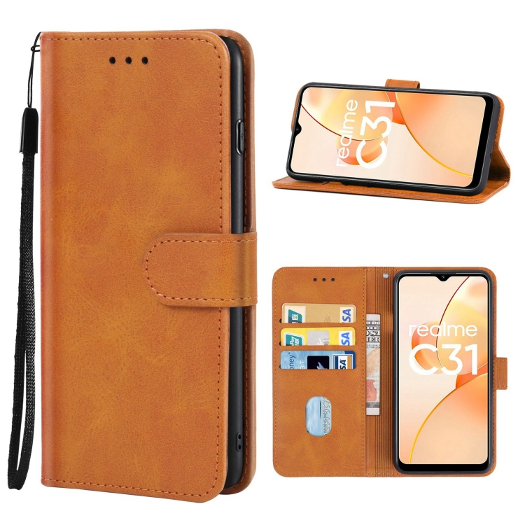 SMOOTH Wallet tok Realme C31 barna termék 2. képe