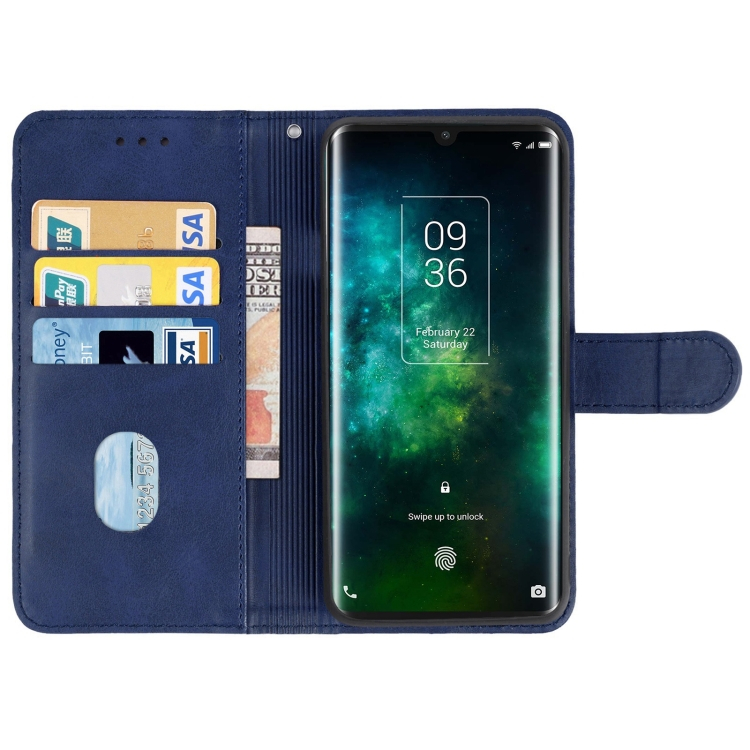 SMOOTH Pénztárca tok TCL 10 Pro kék termék 2. képe
