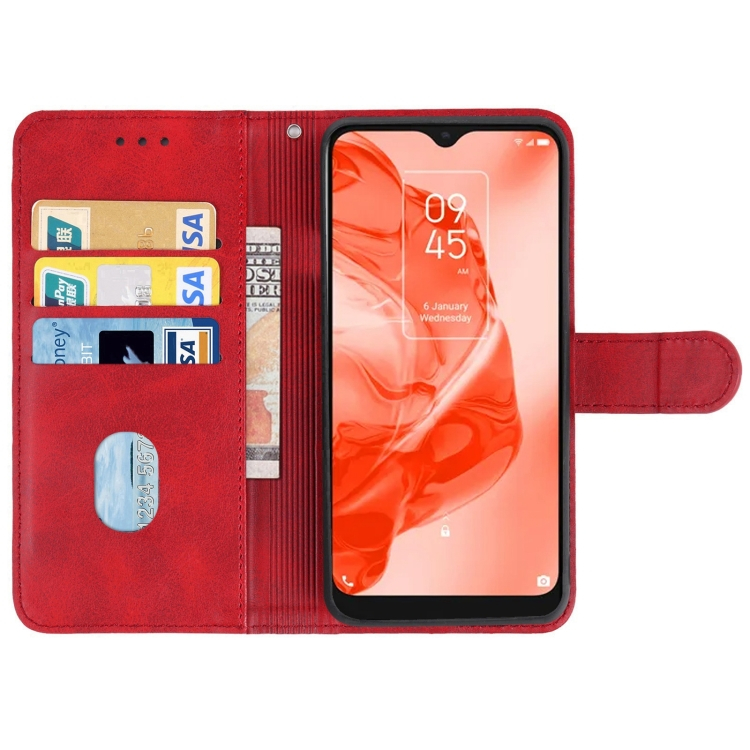 SMOOTH Pénztárca tok TCL 205 piros termék 2. képe