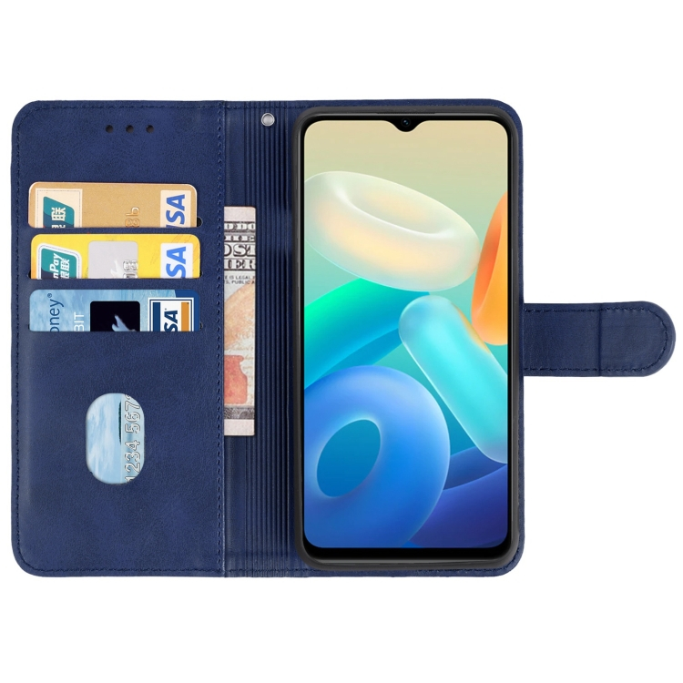 SMOOTH pénztárca tok Vivo Y76 5G kék termék 2. képe