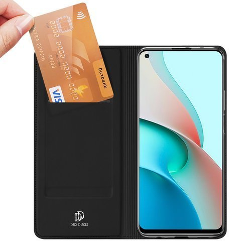 DUX pénztárca huzat Xiaomi Redmi Note 9T fekete termék 2. képe
