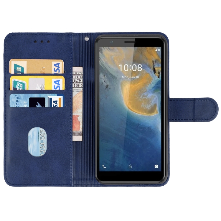Pénztárca tok ZTE Blade A31 Lite kék termék 2. képe