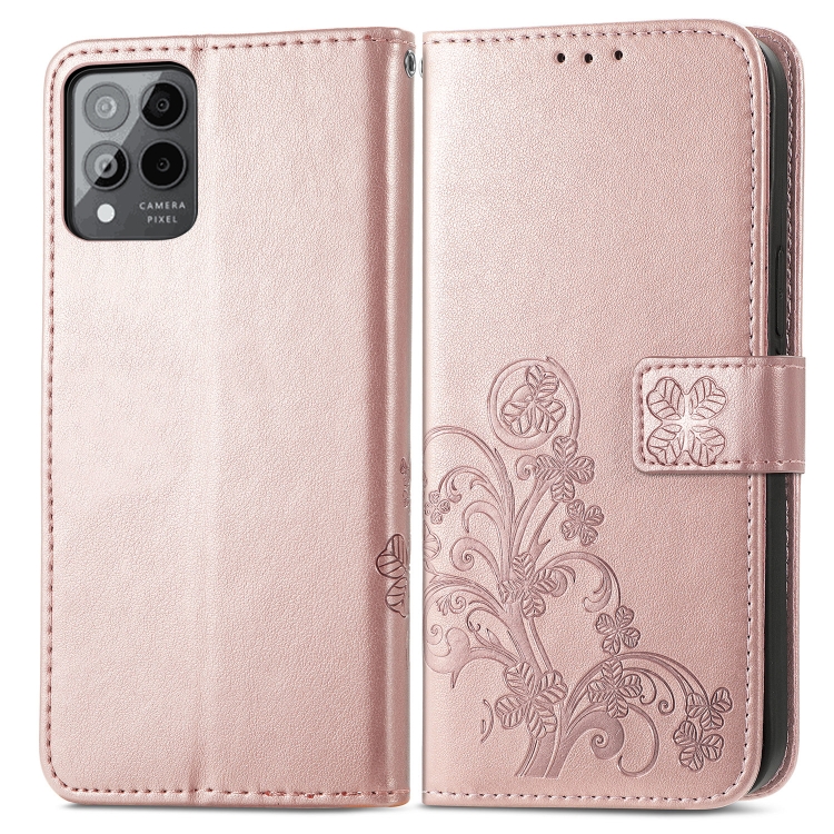 ART FLOWER S Pénztárcavédő T Phone Pro világos rózsaszín