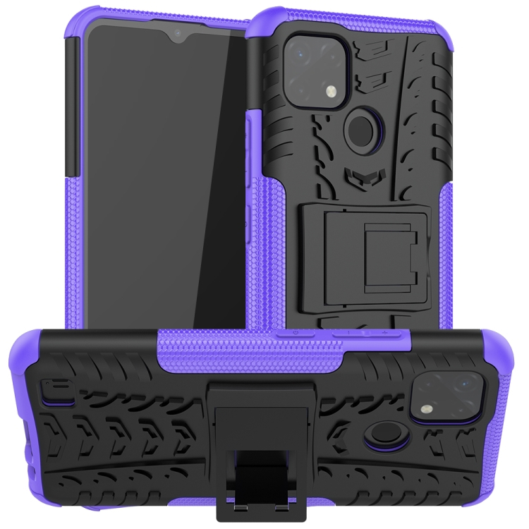 STAND Extra strapabíró huzat Realme C21 lila akciós termékkép 1