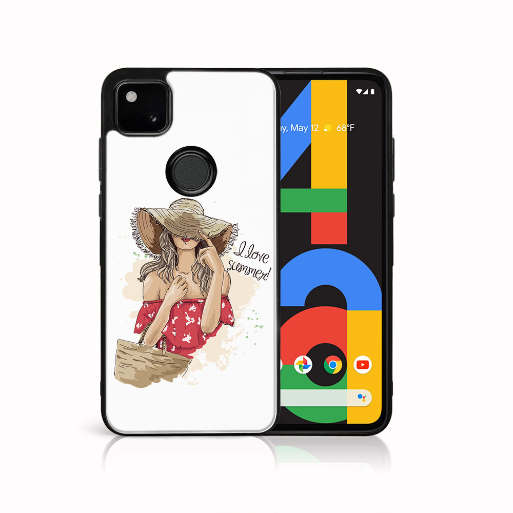 PROTEMIO MY ART szilikon borító a Google Pixel 4a telefonhoz SUMMER (129) akciós termékkép 1