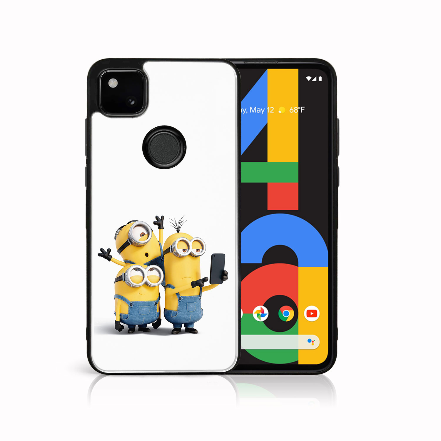 PROTEMIO MY ART szilikon borítás Google Pixel 4a MINI ONS SELFIE (022) akciós termékkép 1
