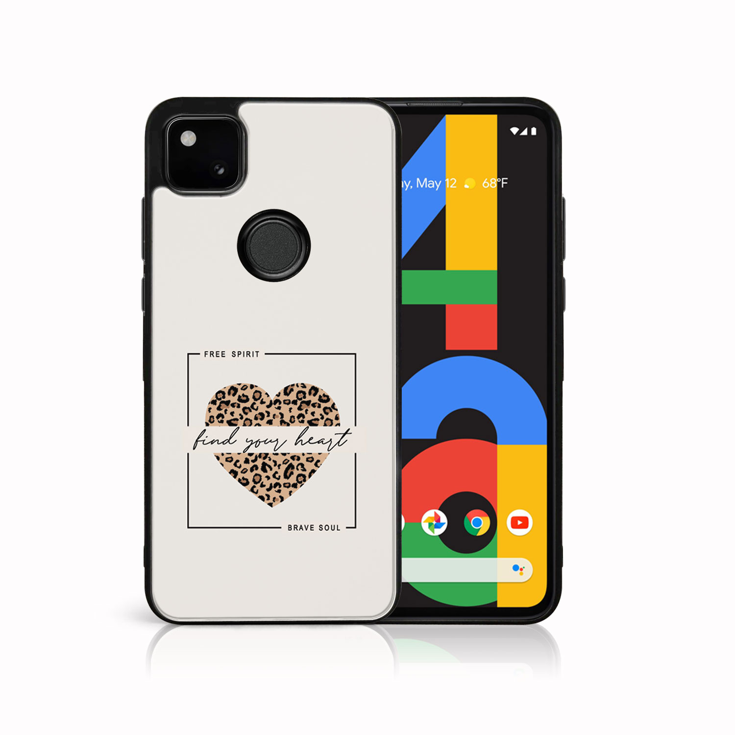 PROTEMIO MY ART Szilikon borítás Google Pixel 4a WILD HE ART (048) akciós termékkép 1
