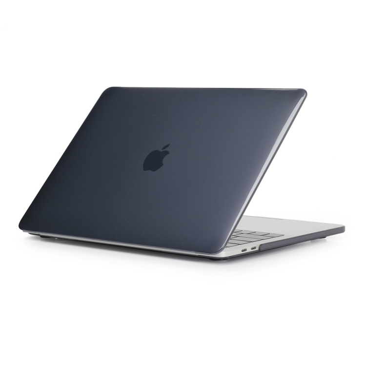 CRYSTAL műanyag borítás MacBook Pro 13" A1989 / A2159 / A2251 / A2289 / A2338 fekete akciós termékkép 1