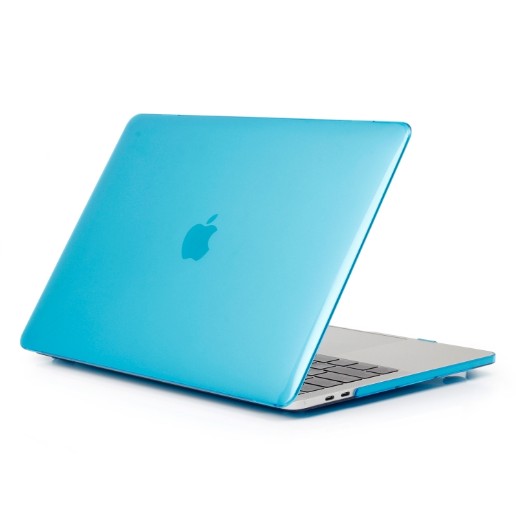 CRYSTAL Műanyag borítás MacBook Pro 13" A1989 / A2159 / A2251 / A2289 / A2338 világoskékhez akciós termékkép 1