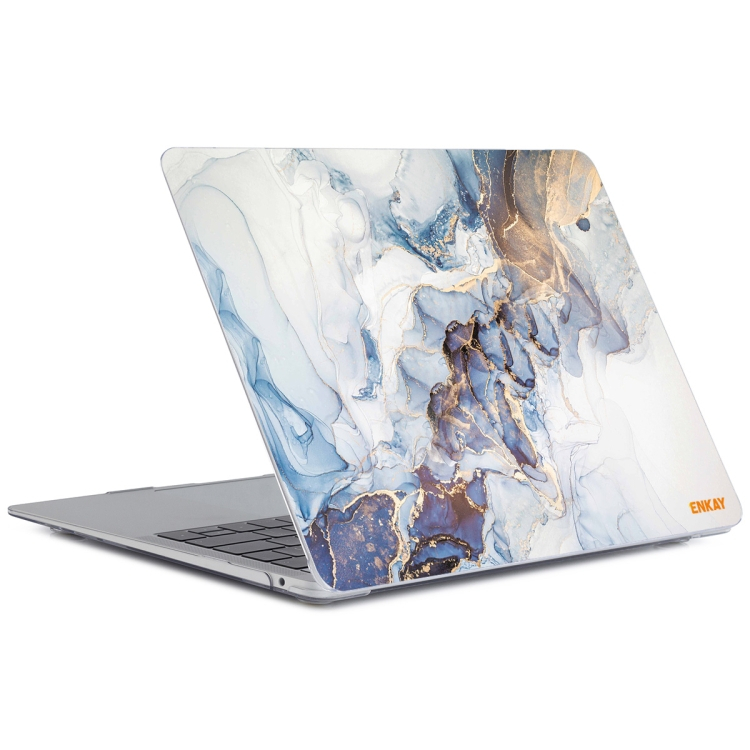 ENKAY MARBLE Puzdro for MacBook Pro 13" A2251 / A2289 / A2338 LIGHT BLUE termék 2. képe