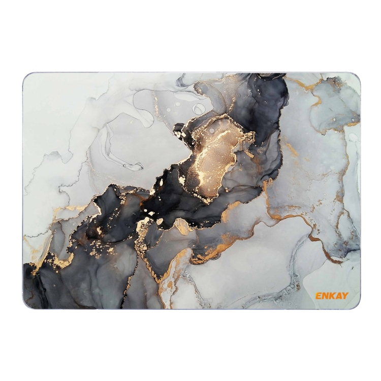 ENKAY MARBLE tok MacBook Pro 13" A2251 / A2289 / A2338 GREY számítógéphez termék 2. képe