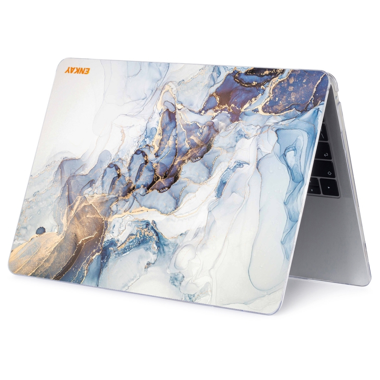 ENKAY MARBLE tok MacBook Pro 14" A2442 / A2279 VILÁGOSKÉK tokjához termék 2. képe
