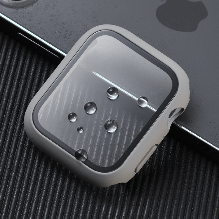 Műanyag borítás védőüveggel Apple Watch 6 / SE / 5/4 (44mm) rózsaszín termék 2. képe